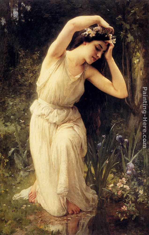 A Nymph In The Forest painting - Charles Amable Lenoir A Nymph In The Forest art painting
